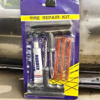 萬用補胎組 DIY汽車補胎器 機車補胎劑 輪胎補胎組 補胎工具組 附牛肉條(補胎條) 臺灣現貨 快速出貨