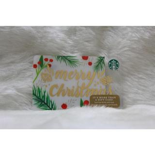 星巴克 STARBUCKS 美國 2016 6127 MERRY CHRISTMAS 聖誕節 隨行卡 儲值卡 星巴克卡