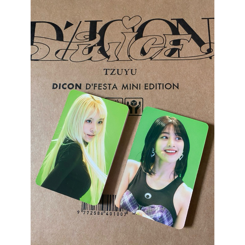 【滬尾洋行】出清TWICE DICON D'FESTA MINI EDITION迷你寫真書小卡 志效彩瑛