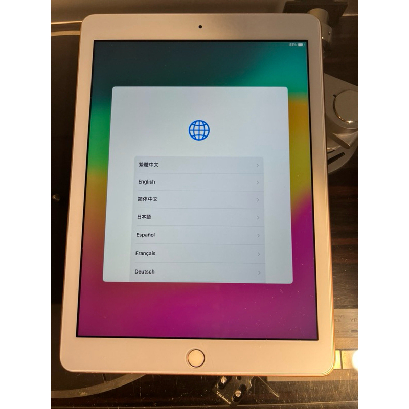 蘋果 apple Ipad 6 128g 9.7吋 二手 免運 淡水北車可面交