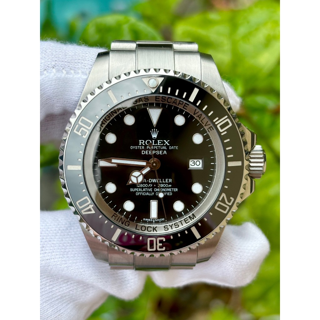 勞力士 ROLEX 型號116660 黑面水鬼王 大錶徑44mm 防水3900m 2011/MAR