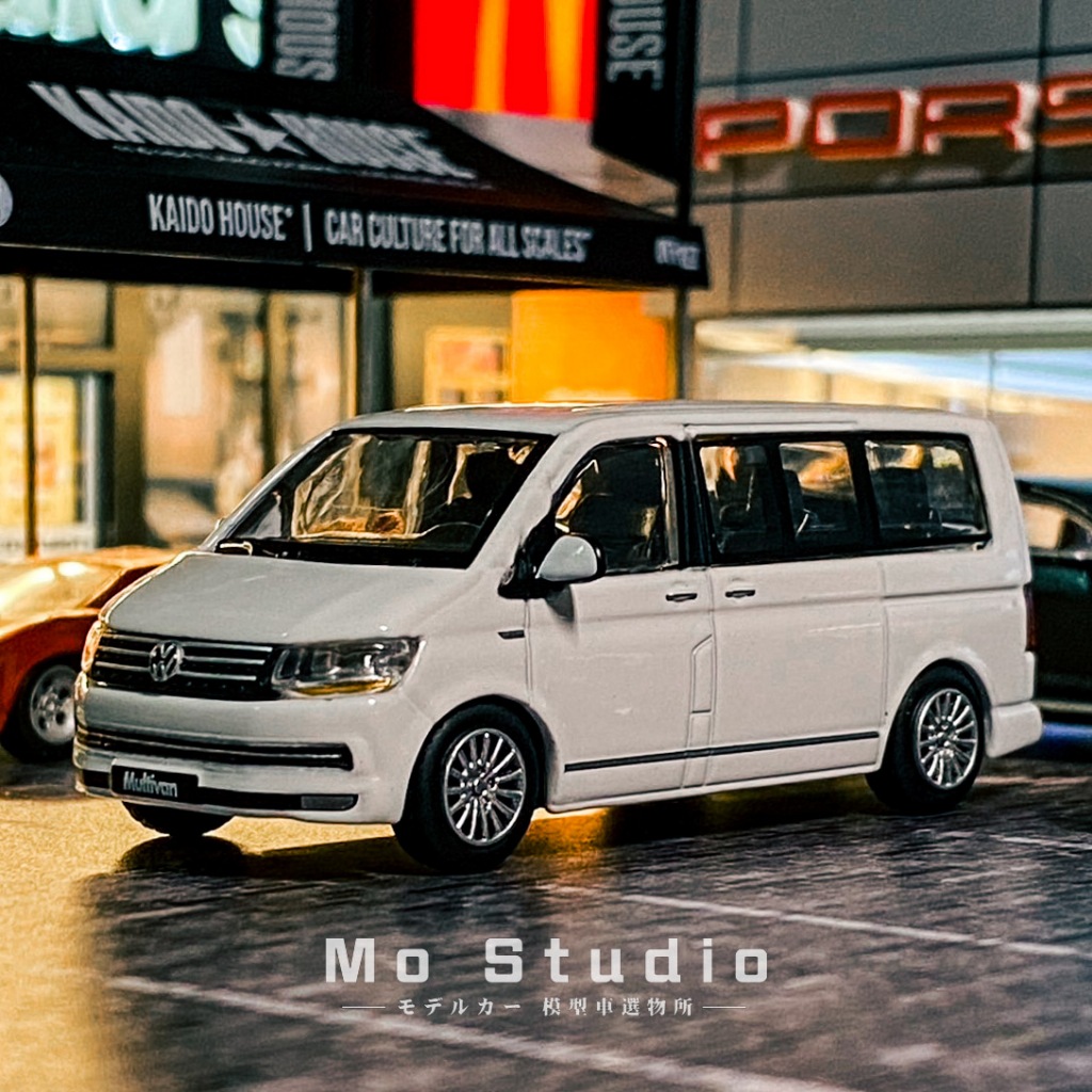 『MO studio』(全新現貨)福斯VW T6 MULTIVAN 邁特威 模型車｜1/64 1:64