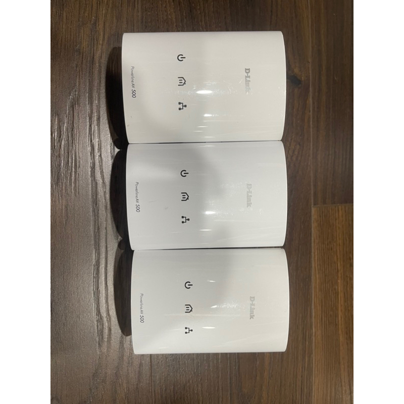 D-LINK DHP-500AV 500Mbps 電力線網路延伸橋接器.三顆一起