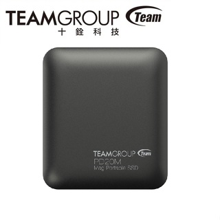 TEAM十銓 PD20M 1TB MagSafe磁吸外接式固態硬碟 泰坦灰