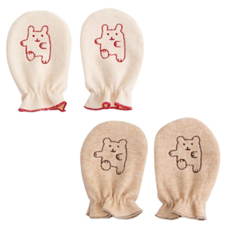 【玥玥】嬰兒連指手套 嬰兒手套 嬰幼童手套 嬰兒包手 日本製造 有機棉