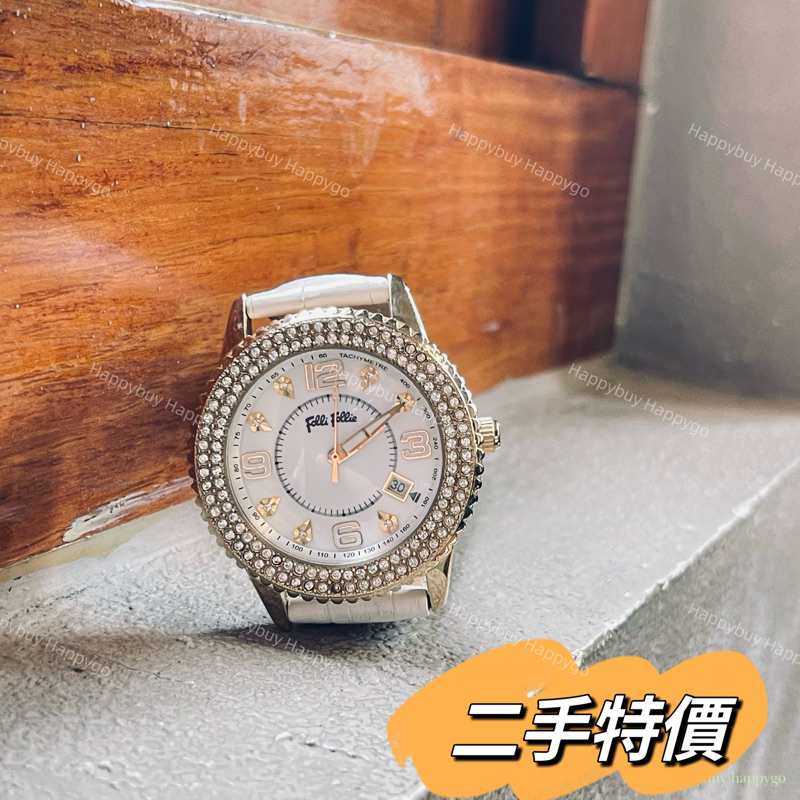 ［二手現貨］Folli Follie 流行時尚女錶 原價約6000 特價2990