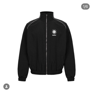 現貨 Ivankov Logo Sport Jacket設計師款 極簡線條 黑潮流外套 夾克oversized