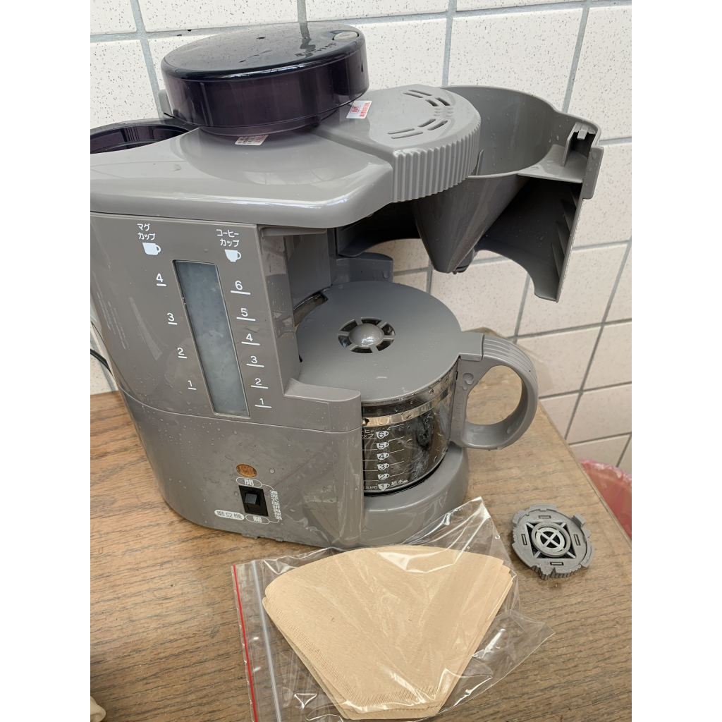 私訊免運 二手 象印咖啡機 磨豆 咖啡機 EC-QMF35