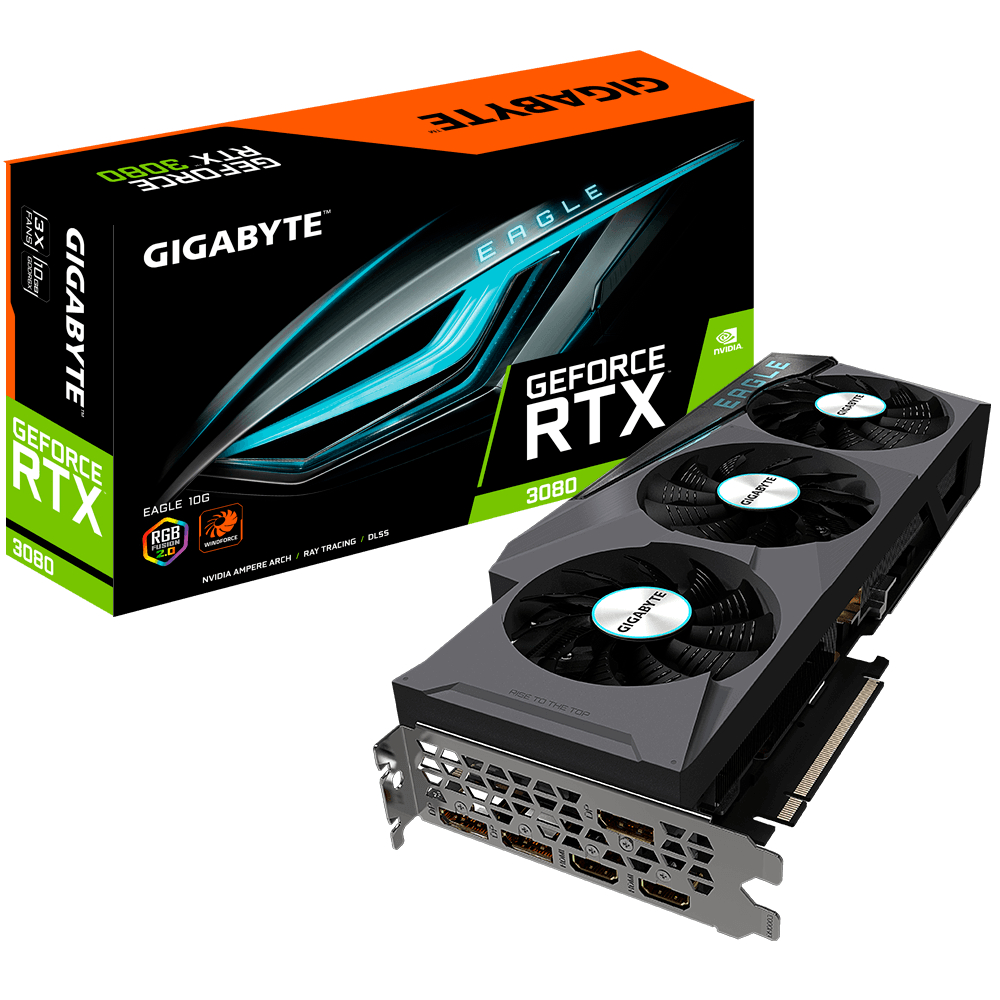 台灣出貨 現貨 二手 技嘉 GeForce RTX 3080 EAGLE OC 10G