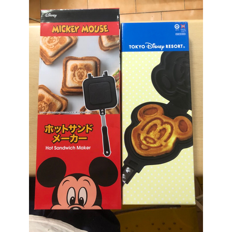 [現貨] 日本 東京迪士尼限定 米奇鬆餅 米奇吐司 烤盤