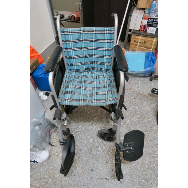 折疊式輪椅 可收納 好推 二手7成新