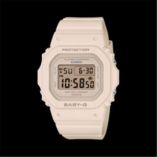 CASIO 卡西歐 經典 纖薄 輕巧 方形 電子休閒腕錶 - 奶茶色 (BGD-565U-4) [秀時堂]