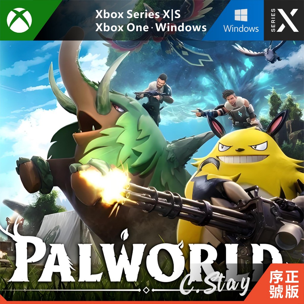 PC XBOX 遊戲 幻獸帕魯 中文版 Palworld XBOX ONE SERIES X|S WIN10/11