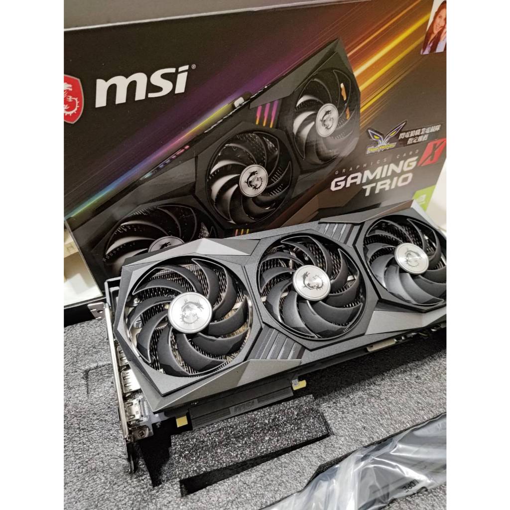 出售 微星 RTX3080 GAMING Z TRIO 10G 顯示卡 保內