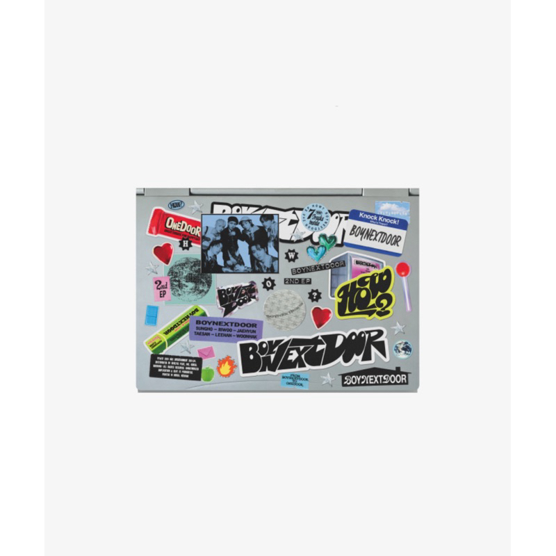 BOYNEXTDOOR - [ HOW? ] 2ND EP (STICKER Ver.) 單封 BND 未拆專 專輯