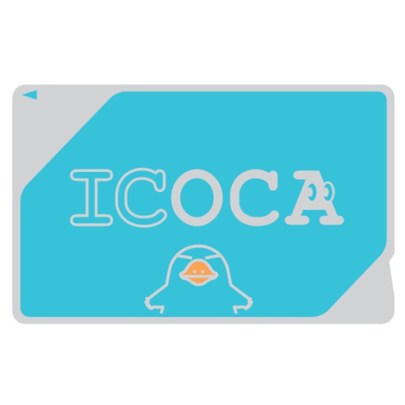 日本 JR西日本 ICOCA 交通卡 鴨嘴獸卡 原子小金剛 IC卡 電子貨幣 輕鬆遊覽大阪和關西
