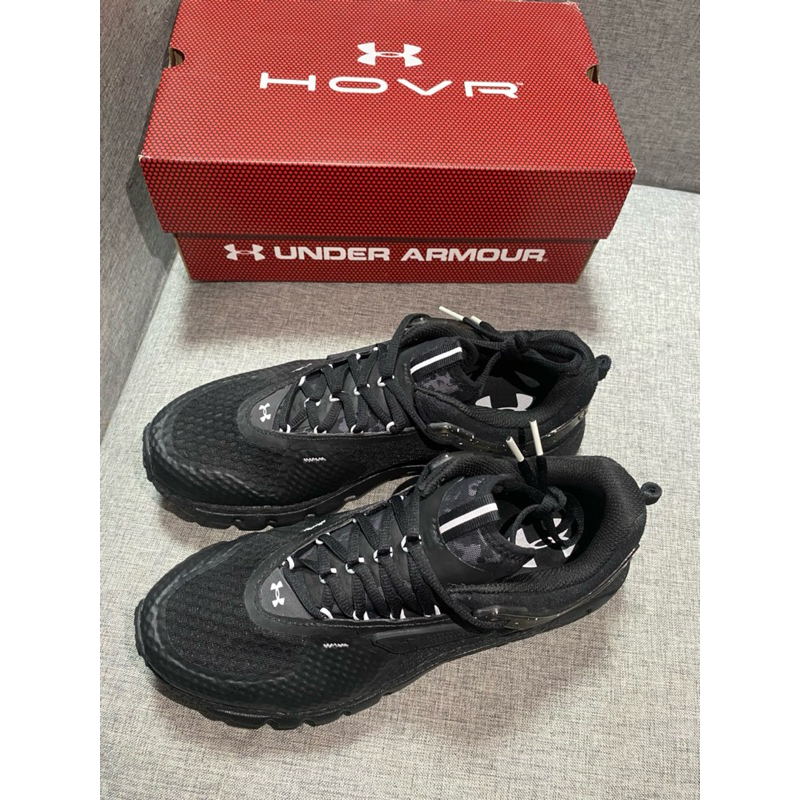 全新 Under Armour UA HOVR Summit Urban TXT運動鞋(US 9) 黑色