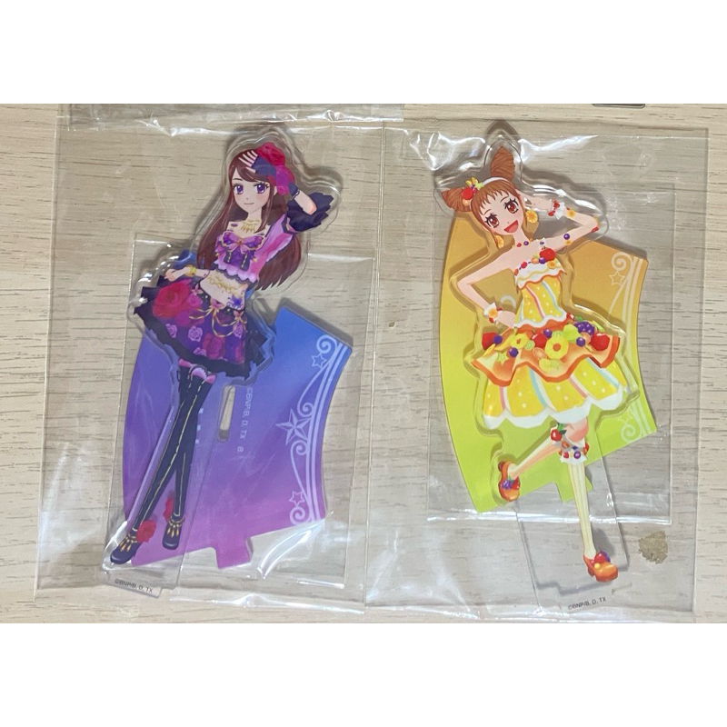 💖偶像學園系列💖偶像學園Aikatsu十五週年紀念立牌第一彈紫吹蘭/有栖川乙女