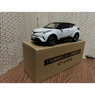 Toyota Chr c-hr 白色黑頂 1/30 日規原廠模型車 原廠盒裝