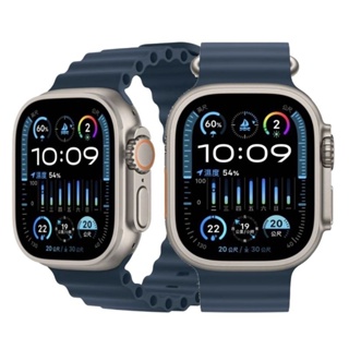 Apple 蘋果Watch Ultra 2 LTE GPS+行動網路49mm 鈦金屬-藍色錶帶-二手9成新