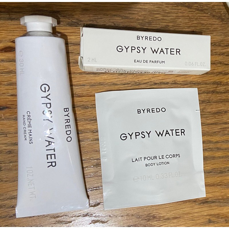 Byredo Gypsy Water 吉普賽之水 護手霜 針管 身體乳