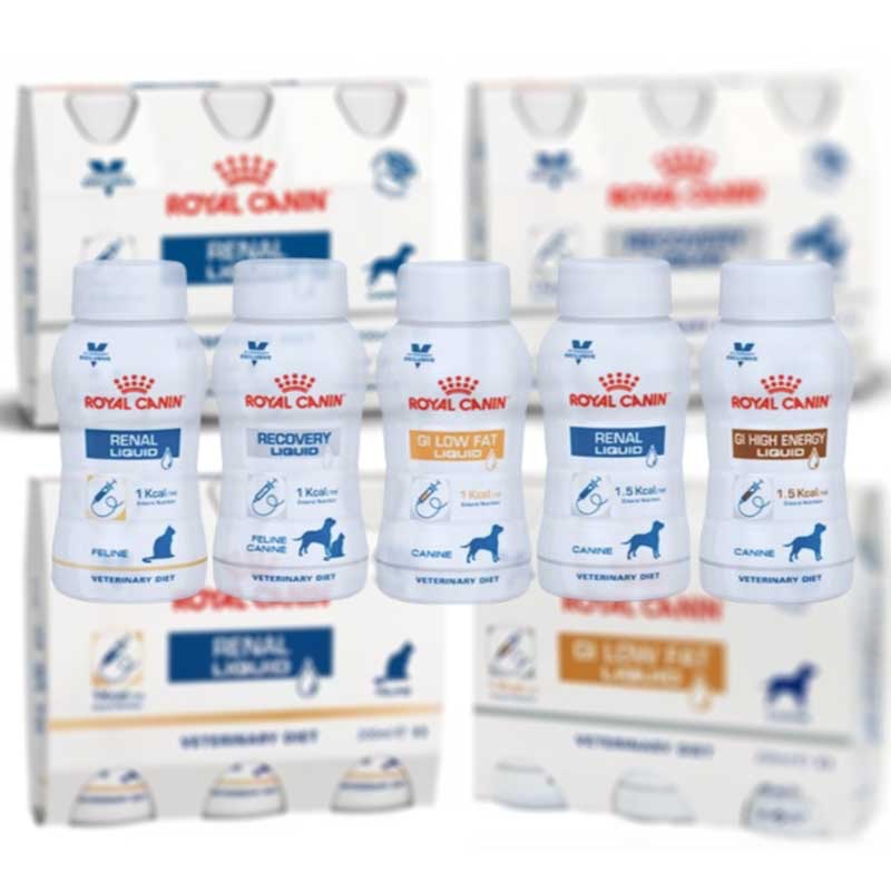 Royal Canin皇家 ICU系列 1組3入-犬貓重症/犬腎臟/貓腎臟/犬腸胃道低脂/犬腸胃道高能量配方