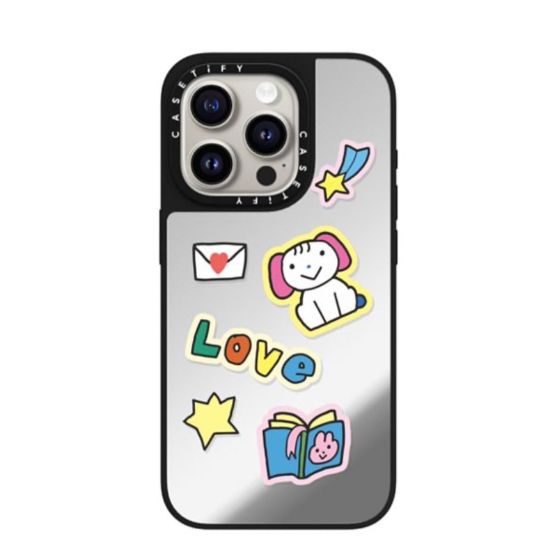 【特價】全新Casetify x noii noii MagSafe 兼容鏡面iPhone 15 Pro 手機殼