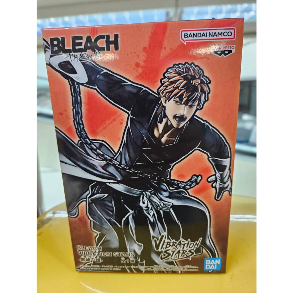 (塔比樂玩具)日版 VIBRATION STARS 死神 BLEACH 黑崎一護 公仔