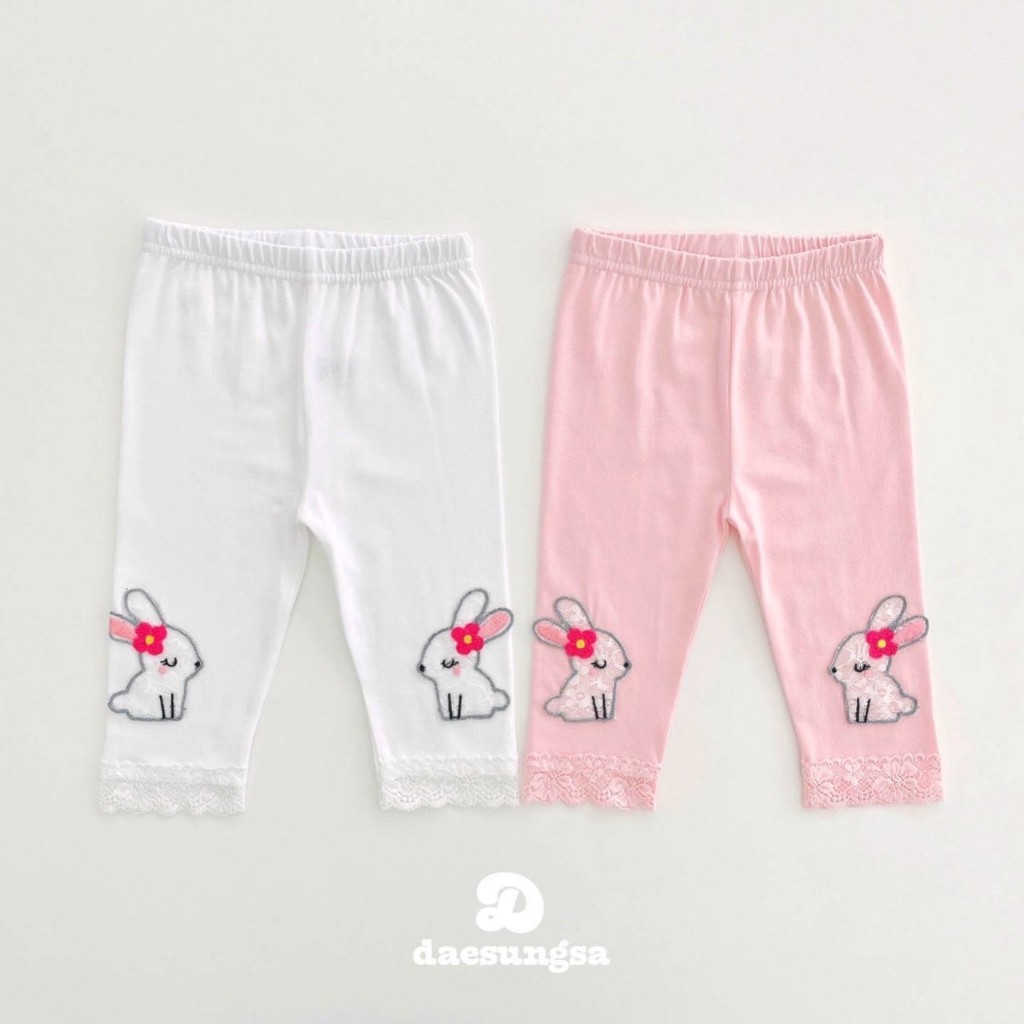 正韓童裝🇰🇷 夏季新品daesungsa 可愛兔兔內搭褲 兔子內搭褲 安全褲