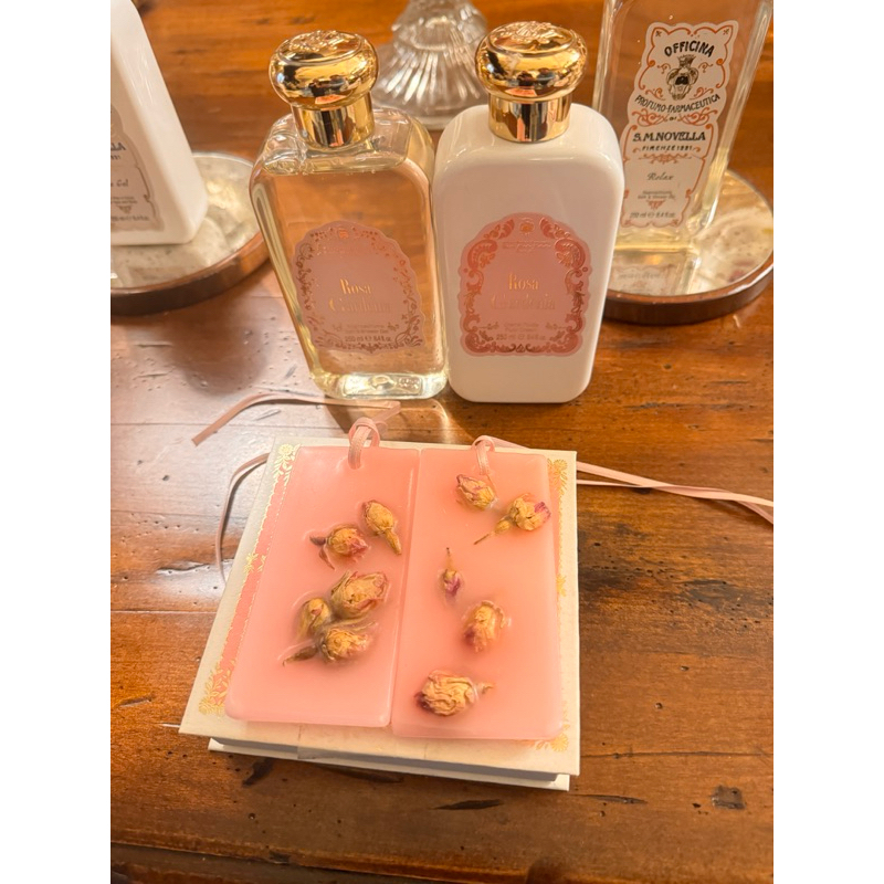 SMN Santa Maria Novella 玫瑰梔子花香氛蠟片2片