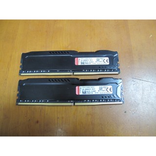 Kingston金士頓HyperX FURY HX426C16 /16 16G 8Gx2 DDR4-2666桌上型記憶體
