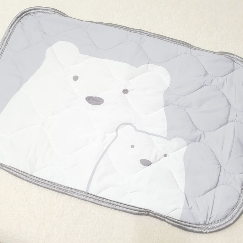 🆒【接觸涼感】夏季枕套 涼感枕頭套 冷感枕墊 北極熊成人46*65cm
