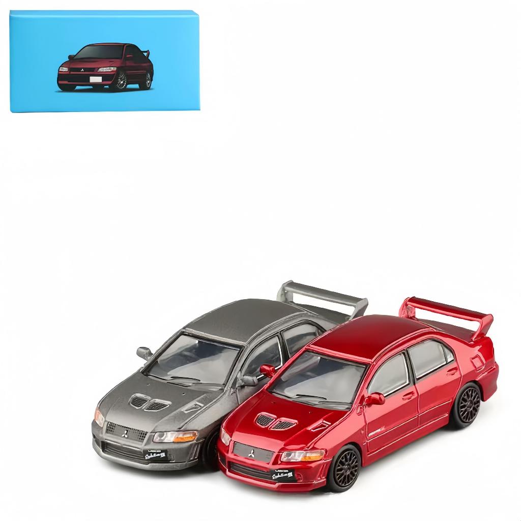 🛻 模型車 1:64 Evolution模型 三菱車模 合金車模 汽車模型 玩具模型 合金玩具 兒童汽車模型