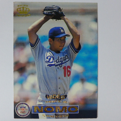 ~Hideo Nomo~日籍球星/龍捲風/野茂英雄 1996年Pacific.MLB棒球卡