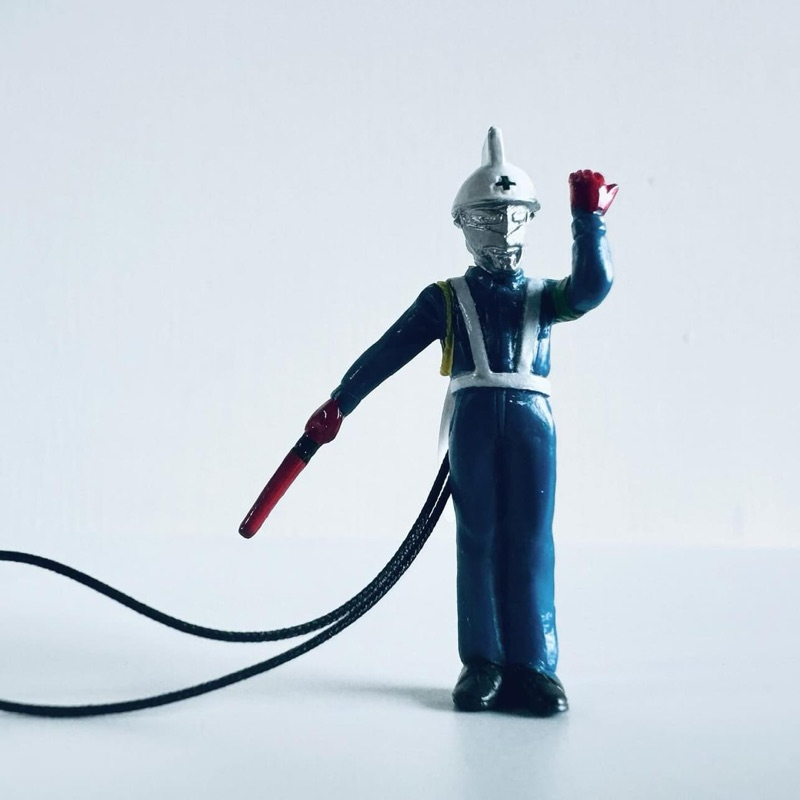 𝗚𝗘𝗢𝗥𝗚𝗜𝗔 𝘅 円谷 働くウルトラマン ストラップ ウルトラセブン𝗨𝗟𝗧𝗥𝗔𝗦𝗘𝗩𝗘𝗡 超人七號 超人賽文 指揮