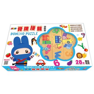 現貨 忍者兔骨牌接龍遊戲盒《幼福》