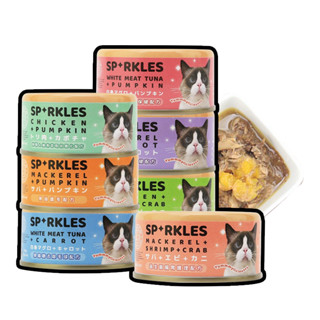 Sparkles SP 無膠無穀貓咪主食罐 貓罐頭 70g 7種口味 - 艾爾發寵物 Alphapetstw