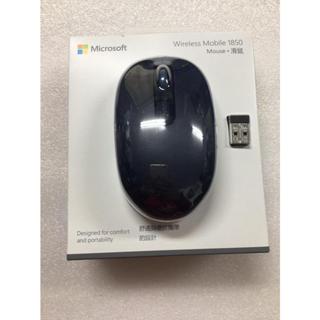 微軟 Microsoft 無線行動滑鼠 Wireless Mobile Mouse 1850 - 消光黑(全新未拆）