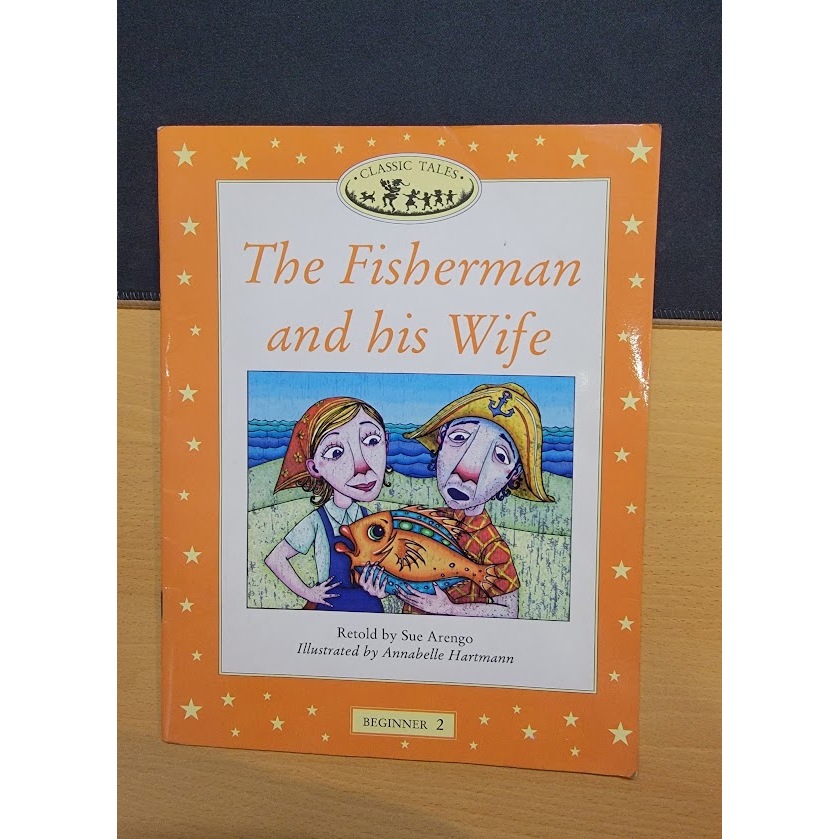 Oxford英文繪本 The fisherman and his wife 經典童話 for beginner &lt;二手&gt;