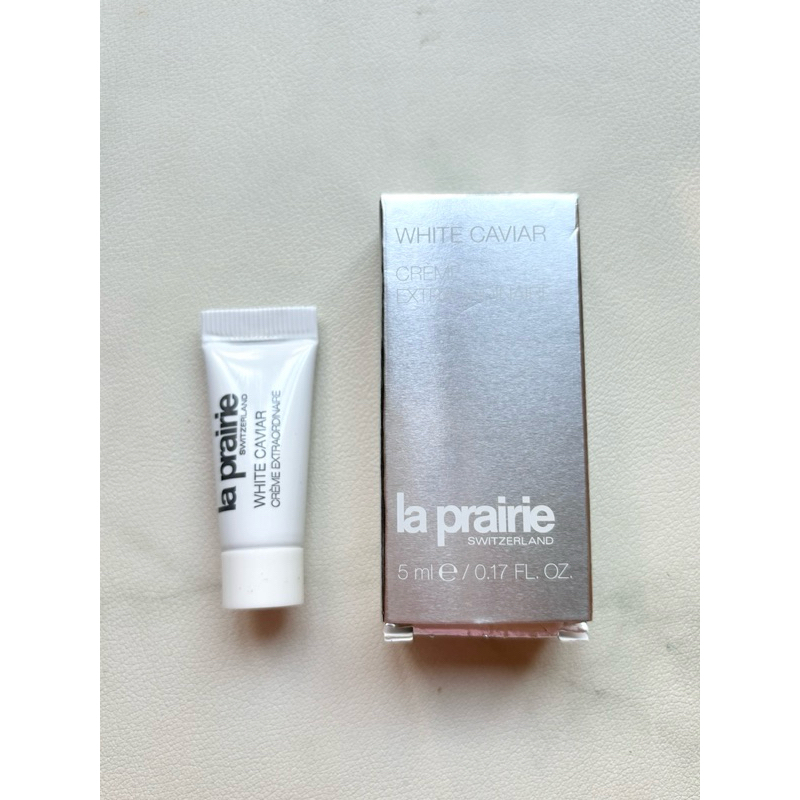 萊珀妮 LA PRAIRIE 鑽白魚子時空聚光緊膚霜 5ml 小樣試用包