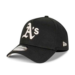 【NEW ERA】MLB 奧克蘭 運動家 經典黑 卡車帽 9FORTY 潮流 限量 嘻哈【ANGEL NEW ERA】