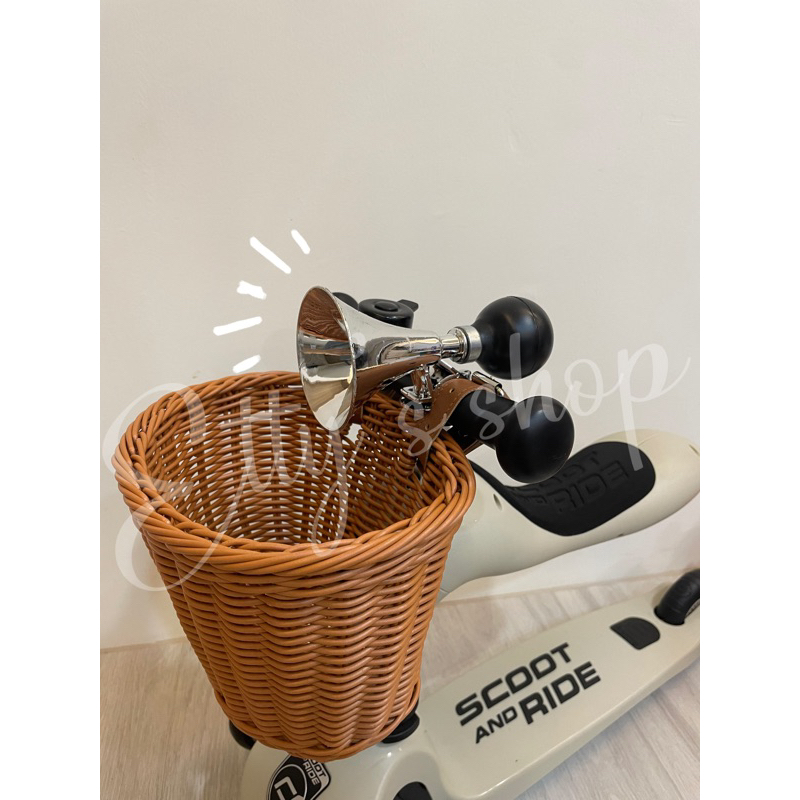 奧地利滑步車scoot&amp;ride氣壓喇叭 自行車喇叭 空氣喇叭 叭噗 自行車車鈴