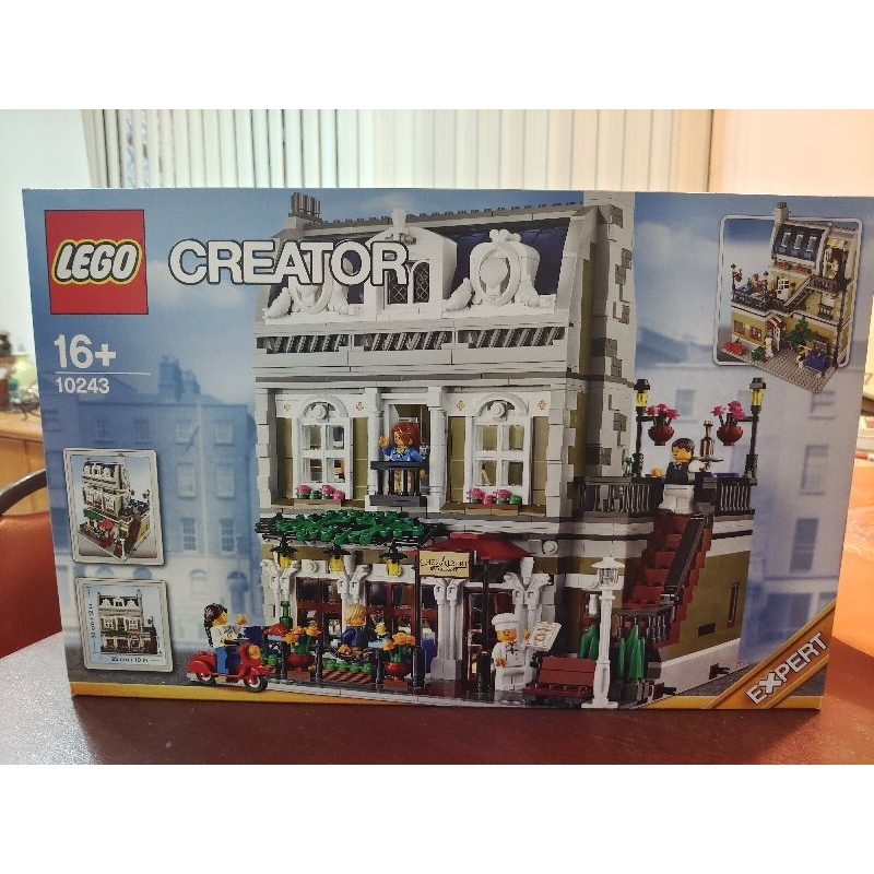 正版樂高 Lego 10243 巴黎餐廳 街景 現貨全新未拆
