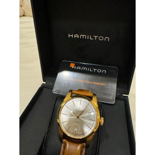 HAMILTON漢米爾頓玫瑰金機械錶
