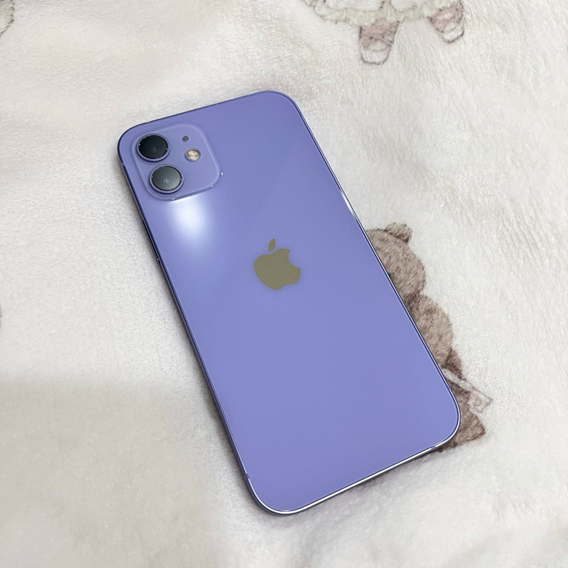 iPhone12紫色128GB/版本14.8.1 附原廠盒子