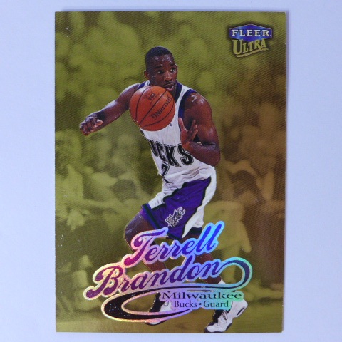 ~Terrell Brandon/特雷爾·布蘭登~1998-99年Ultra Gold.NBA金版特殊卡