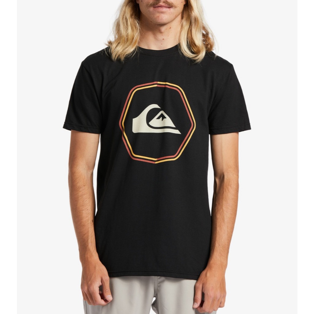 QUIKSILVER【L】短袖T恤 AQYZT08395 Thin Lines 全新 現貨