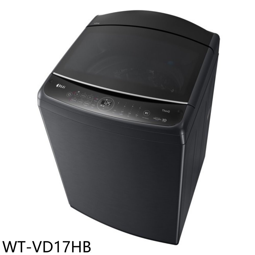 LG樂金【WT-VD17HB】17公斤變頻極光黑全不鏽鋼洗衣機(含標準安裝) 歡迎議價