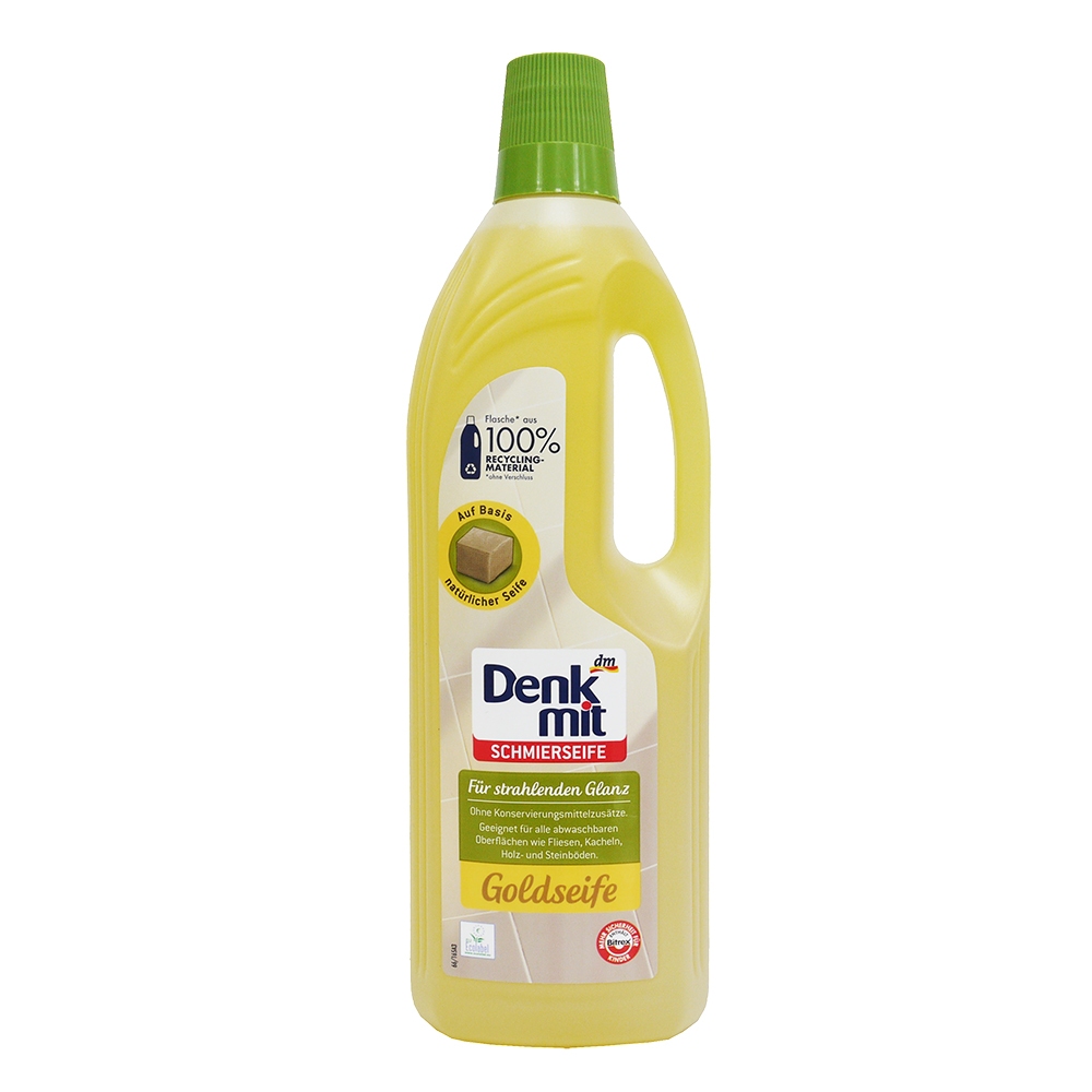 dm德國 Denkmit 表面清潔金黃液體皂 1L 洗手台 磁磚 不鏽鋼 廚房 衛浴 廁所 居家清潔