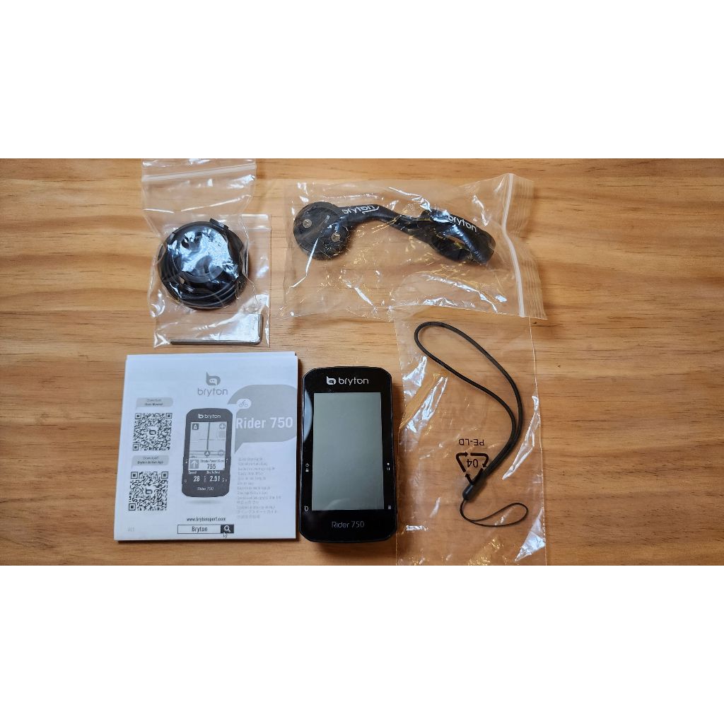 二手 Bryton Rider 750 只有碼表主機 不含踏頻 速度感應器 已過保 賣2,000